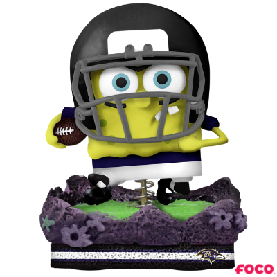 SpongeBob SquarePants Gridiron Great Bobbleheads (ONLINE ORDER ONLY)