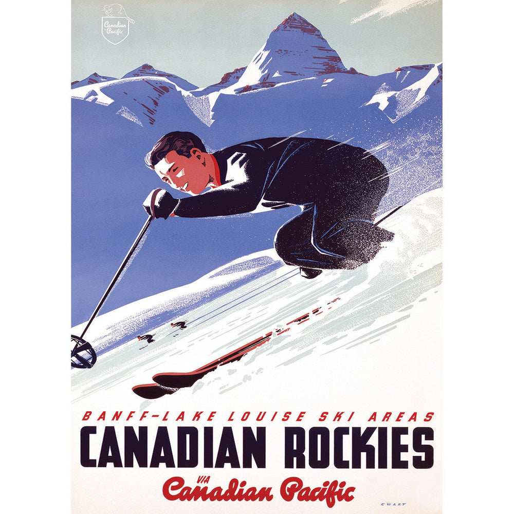 Banff Lake Louise Ski Areas 1000 Piece Jigsaw Puzzle Eurographics (ONLINE ORDER ONLY)