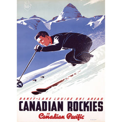 Banff Lake Louise Ski Areas 1000 Piece Jigsaw Puzzle Eurographics (ONLINE ORDER ONLY)