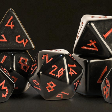Banishment Acrylic Dice Set (ONLINE ORDER ONLY)