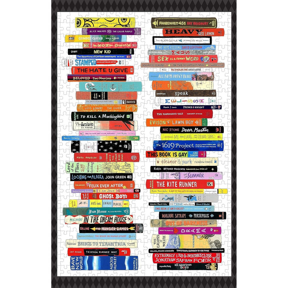 Banned Books Bibliophile 500 Piece Jigsaw Puzzle Chronicle (ONLINE ORDER ONLY)