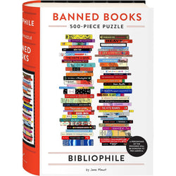 Banned Books Bibliophile 500 Piece Jigsaw Puzzle Chronicle (ONLINE ORDER ONLY)