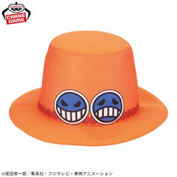 ONE PIECE Large Ace's Plush Hat by Banpresto 19.3" (Online Order Only)