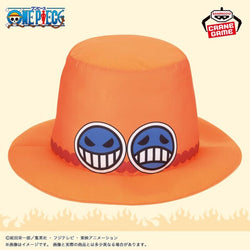 ONE PIECE Large Ace's Plush Hat by Banpresto 19.3" (Online Order Only)