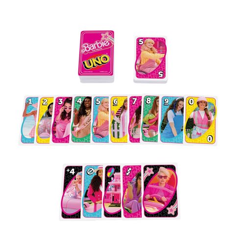 Barbie Movie UNO Card Game (Online Order Only)
