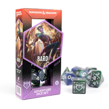 D&D Adventure Dice: Bard (Blue) (ONLINE ORDER ONLY)