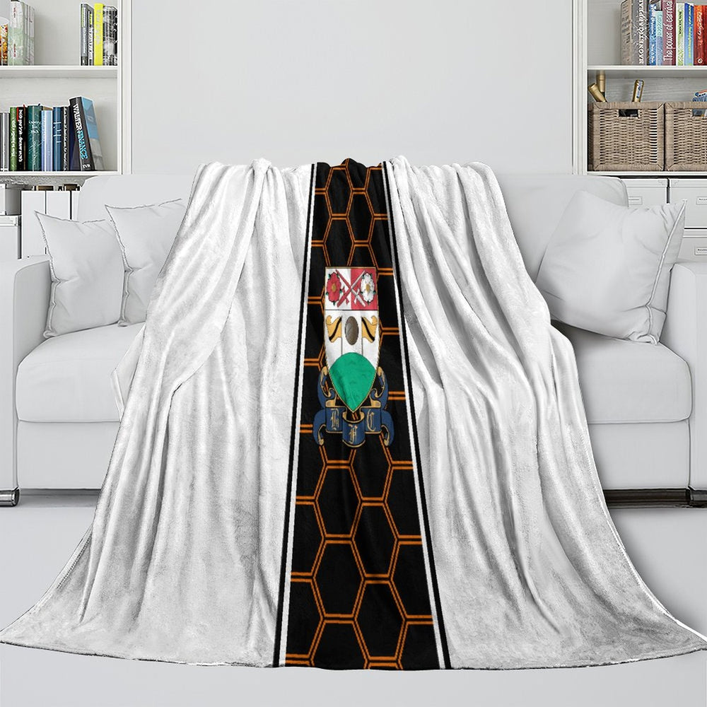 Barnet FC Blanket Flannel Fleece Throw Room Decoration (Online Order Only)