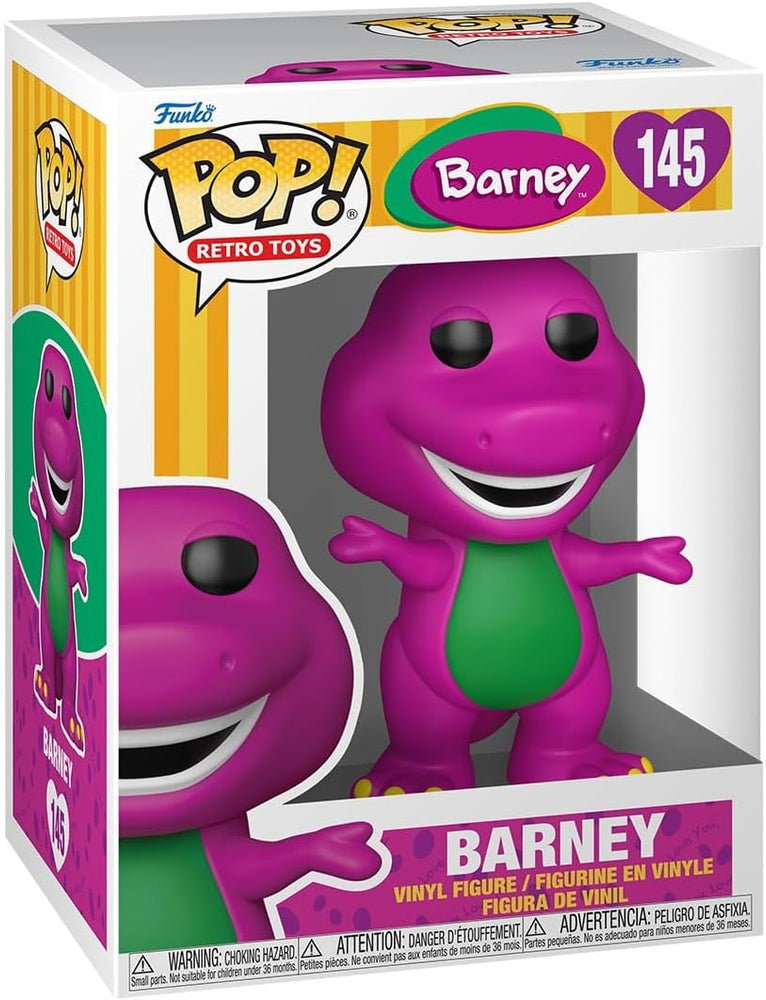 Barney Funko Pop Vinyl Figure #145 with Funko Protector (Online Order Only)