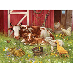 Barnyard Babies 350 Piece Family Jigsaw Puzzle Cobble Hill (ONLINE ORDER ONLY)