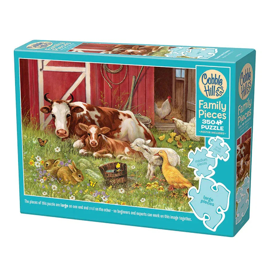 Barnyard Babies 350 Piece Family Jigsaw Puzzle Cobble Hill (ONLINE ORDER ONLY)