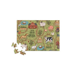 Barnyard Bunch 80 Piece Mini Jigsaw Puzzle Micro Puzzles (ONLINE ORDER ONLY)