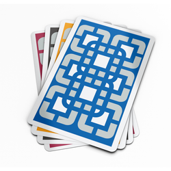 All-Plastic Baron Bridge Playing Card (Slightly Larger Index) - 12 Cellophane-Wrapped Decks (ONLINE ORDER ONLY)