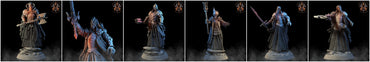 3D Printed Archvillain Games Baron's Soldiers The Sorrowsown 28 32mm D&D (Online Only)