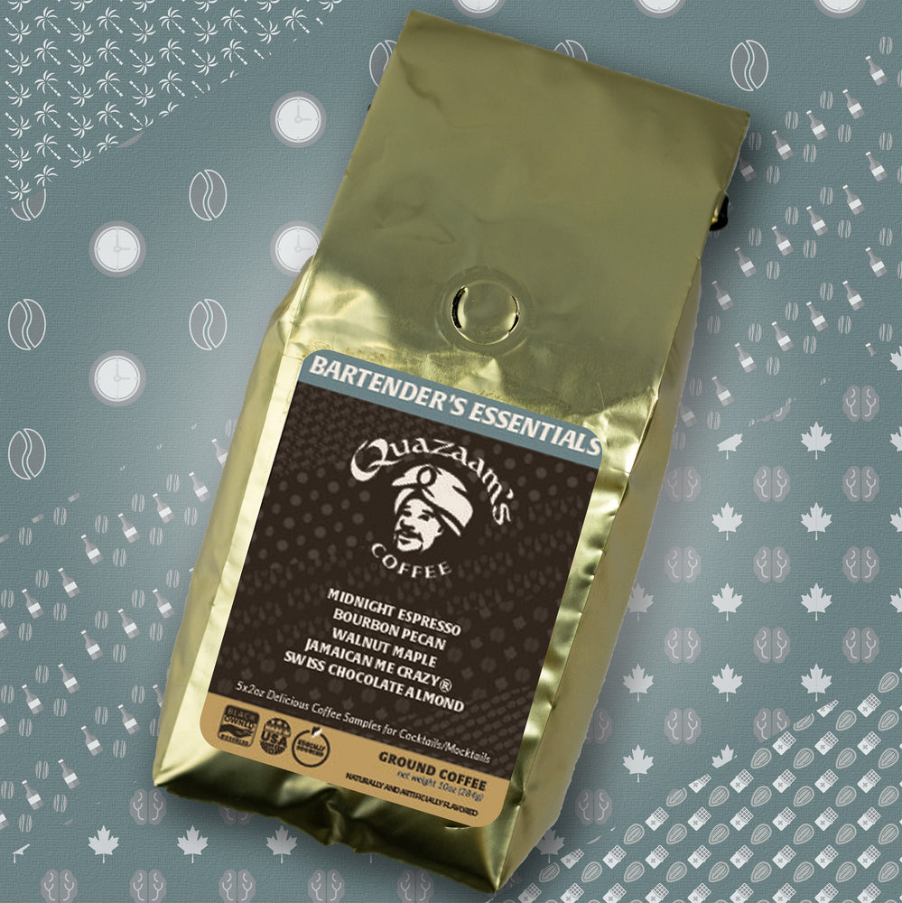 Bartenders Essentials | Cocktail & Mocktail Coffees | 5 Coffee Sample Pack (ONLINE ORDER ONLY)