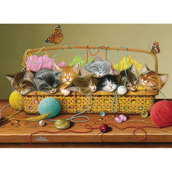 Basket Case 350 Piece Family Jigsaw Puzzle Cobble Hill (ONLINE ORDER ONLY)