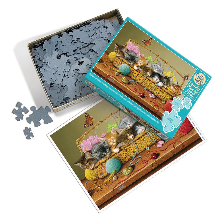 Basket Case 350 Piece Family Jigsaw Puzzle Cobble Hill (ONLINE ORDER ONLY)