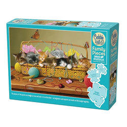 Basket Case 350 Piece Family Jigsaw Puzzle Cobble Hill (ONLINE ORDER ONLY)