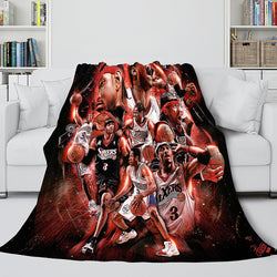 Basketball Team Cosplay Blanket Flannel Fleece Throw (Online Order Only)