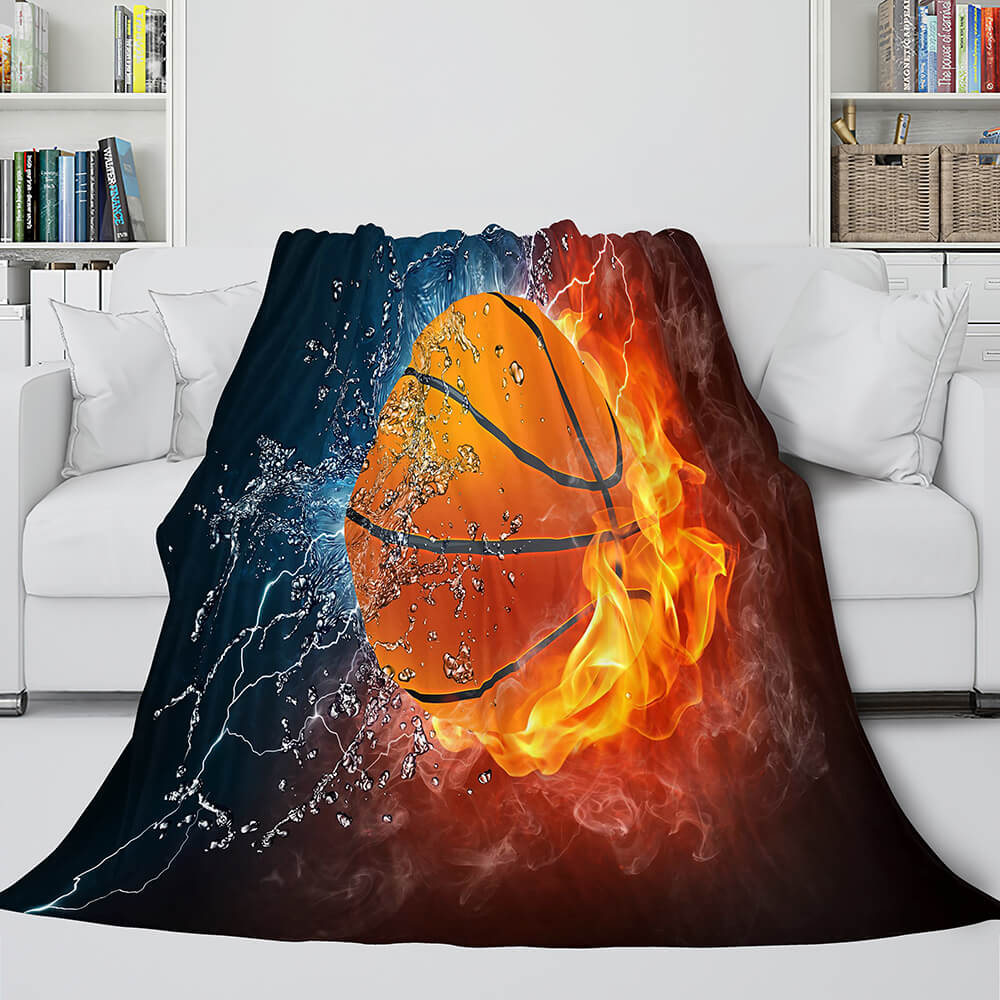 Basketball Team Cosplay Blanket Flannel Fleece Throw (Online Order Only)