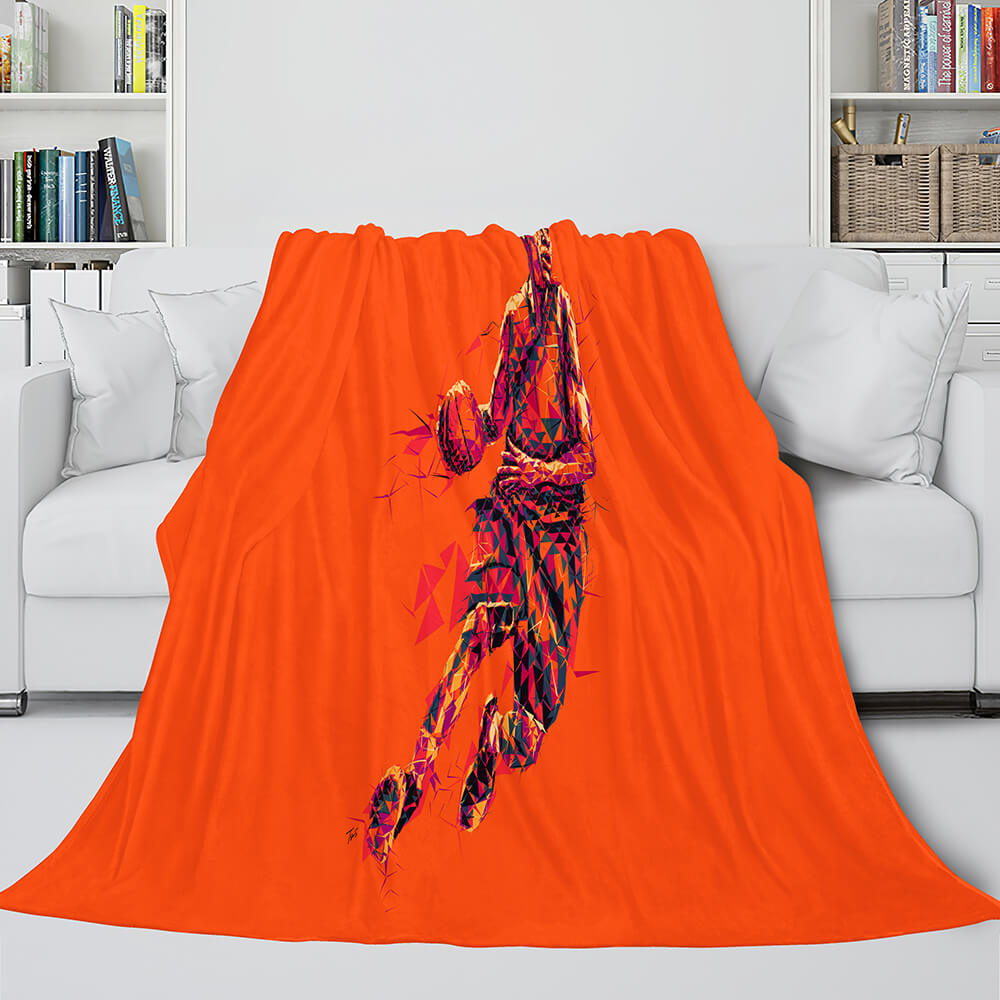 Basketball Team Cosplay Blanket Flannel Fleece Throw (Online Order Only)