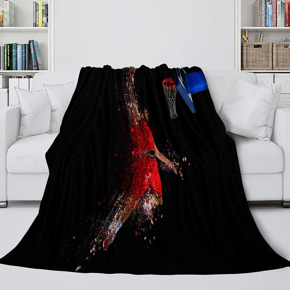 Basketball Team Cosplay Blanket Flannel Fleece Throw (Online Order Only)
