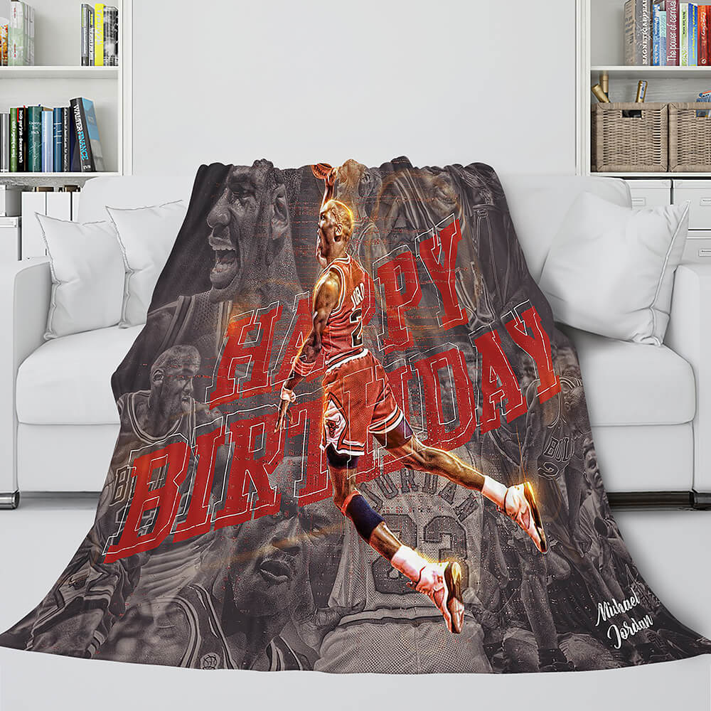 Basketball Team Cosplay Blanket Flannel Fleece Throw (Online Order Only)