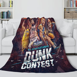 Basketball Team Cosplay Blanket Flannel Fleece Throw (Online Order Only)