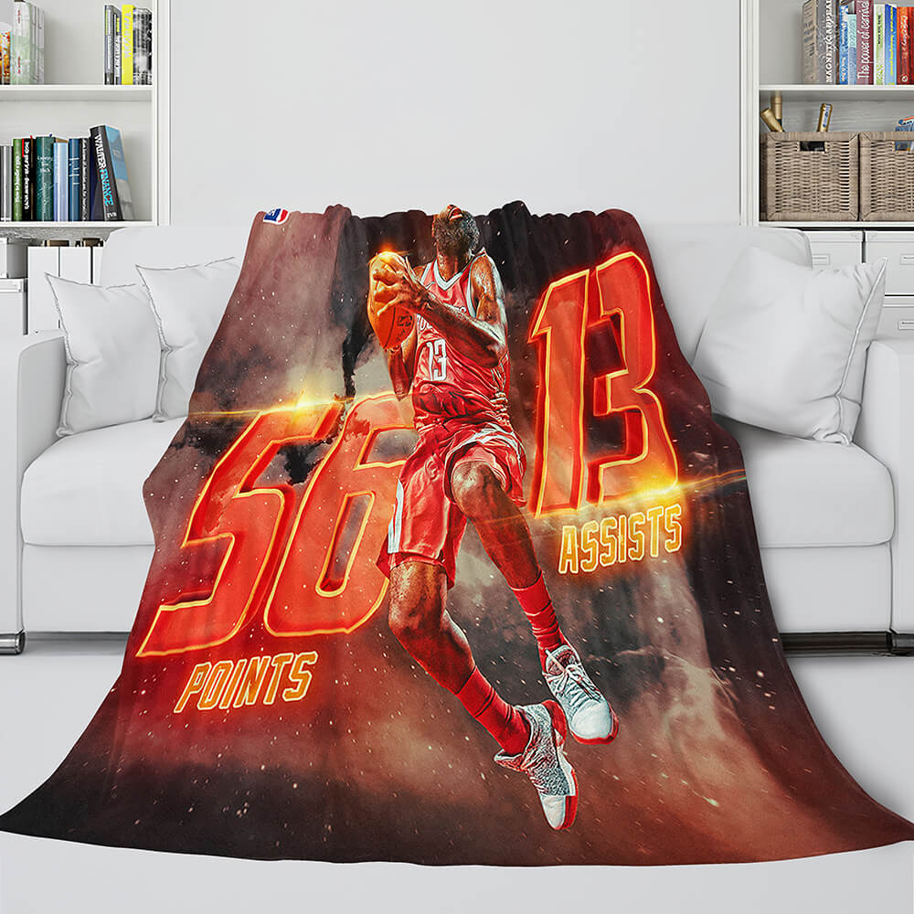 Basketball Team Flannel Fleece Throw Cosplay Blanket (Online Order Only)