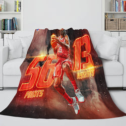 Basketball Team Flannel Fleece Throw Cosplay Blanket (Online Order Only)