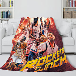 Basketball Team Flannel Fleece Throw Cosplay Blanket (Online Order Only)