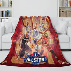 Basketball Team Flannel Fleece Throw Cosplay Blanket (Online Order Only)