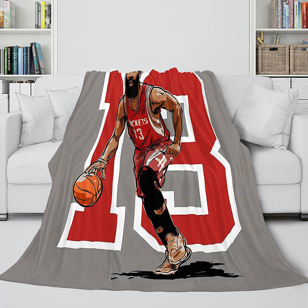 Basketball Team Flannel Fleece Throw Cosplay Blanket (Online Order Only)