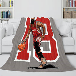 Basketball Team Flannel Fleece Throw Cosplay Blanket (Online Order Only)