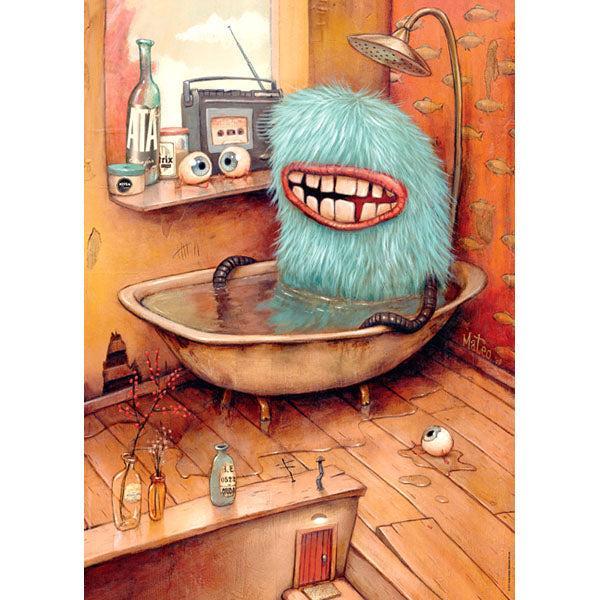 Bathtub Zozoville (Square Box) 1000 Piece Jigsaw Puzzle Heye (ONLINE ORDER ONLY)