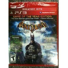 Batman: Arkham Asylum [Game Of The Year Greatest Hits]- PlayStation 3 (Online Order Only)