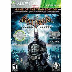 Batman: Arkham Asylum [Game Of The Year] - Xbox 360 (Online Order Only)