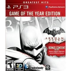 Batman: Arkham City [Game Of The Year Greatest Hits] - PlayStation 3 (Online Order Only)
