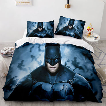 Batman Cosplay Full Bedding Set Quilt Cover Without Filler (Online Order Only)