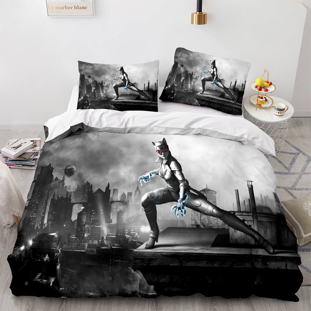 Batman Cosplay Full Bedding Set Quilt Cover Without Filler (Online Order Only)