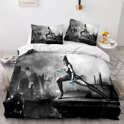Batman Cosplay Full Bedding Set Quilt Cover Without Filler (Online Order Only)