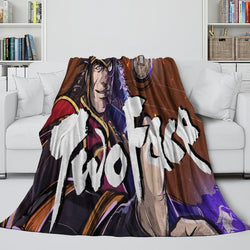 Batman Ninja Pattern Blanket Flannel Throw Room Decoration (Online Order Only)
