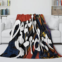 Batman Ninja Pattern Blanket Flannel Throw Room Decoration (Online Order Only)