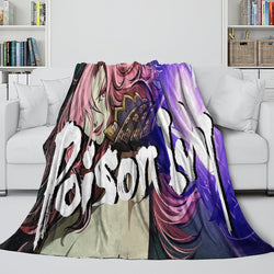 Batman Ninja Pattern Blanket Flannel Throw Room Decoration (Online Order Only)