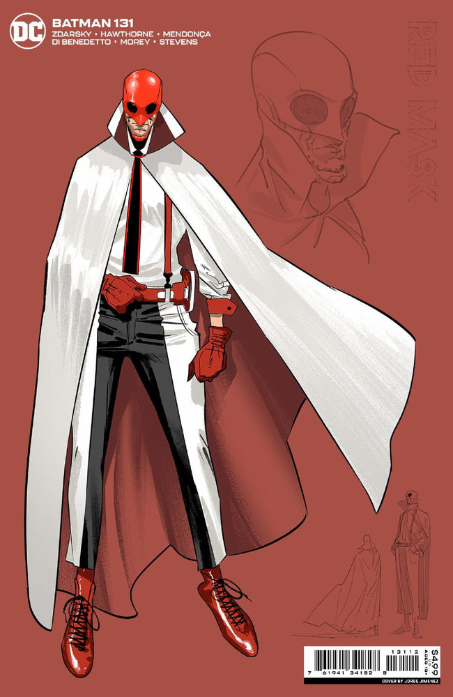 Batman #131 2nd Print Jorge Jimenez Red Mask Design Variant (02/14/2023) Dc (ONLINE ORDER ONLY)