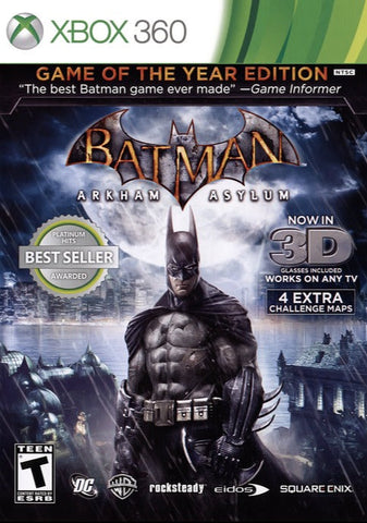 Batman: Arkham Asylum: Game Of The Year Edition (Xbox 360) (ONLINE ORDER ONLY)