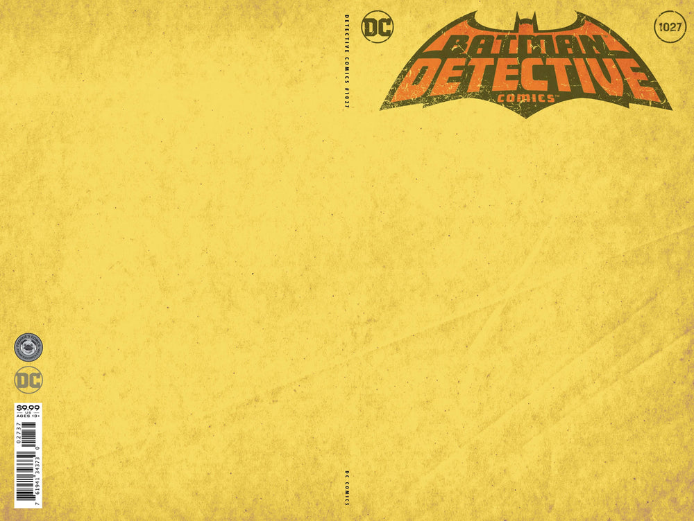 Batman Detective Comics #1027 L Yellow 27 Blank Sketch Variant (09/16/2020) DC (ONLINE ORDER ONLY)