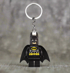 Batman Minifigure Custom Keychain - LEGO® Compatible – New (ONLINE ORDER ONLY)