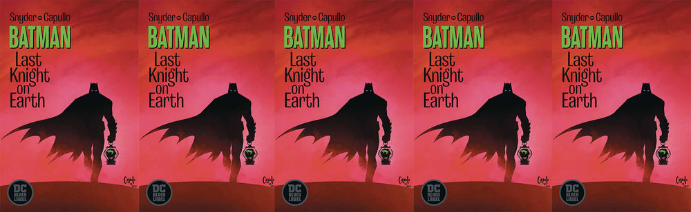 BATMAN LAST KNIGHT ON EARTH #1 A (OF 3) Scott Snyder Greg Capullo (MR) (05/29/2019) DC (ONLINE ORDER ONLY)