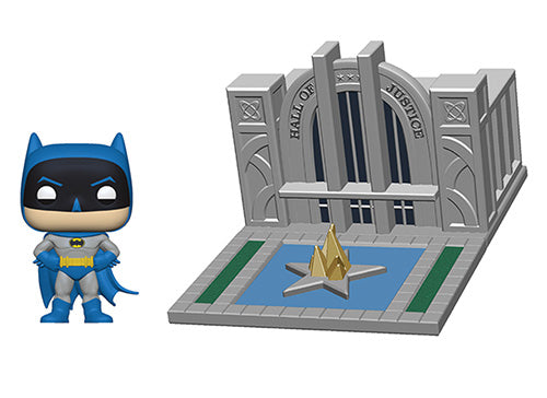 Funko POP! Town: Batman 80th - Hall of Justice with Batman Vinyl (ONLINE ORDER ONLY)