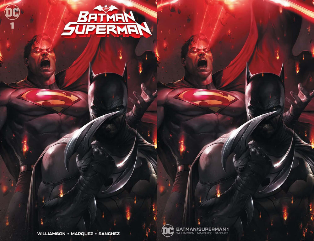 BATMAN SUPERMAN #1 Francesco Mattina Variant Trade + Virgin Set Options (08/28/2019) DC (ONLINE ORDER ONLY)
